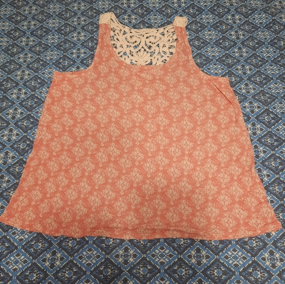 Peach & White Print Pyjama Short Set - Picture 2 of 11